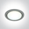 28W LED įleidžiamas šviestuvas, pilkas, 6000K