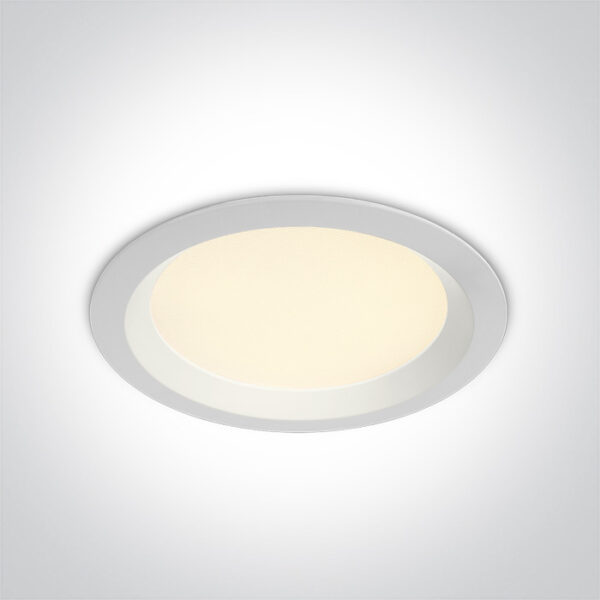 30W LED įleidžiamas šviestuvas, baltas, 3000-4000K-6000K