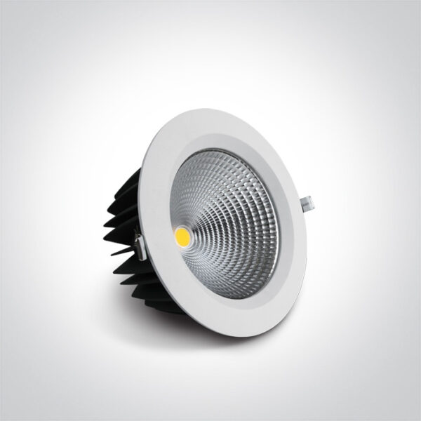60W LED įleidžiamas šviestuvas, baltas, 4000K - Image 2