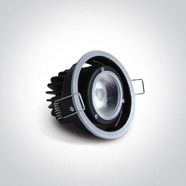 6W LED įleidžiamas pakreipiamas šviestuvas, baltas, 3000K - Image 2