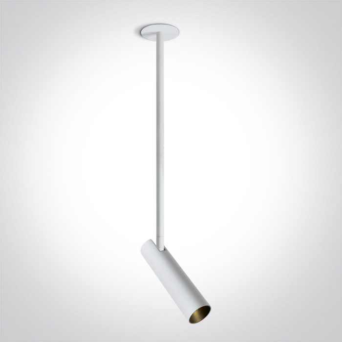 12W LED įleidžiamas pakreipiamas šviestuvas, baltas, 3000K, 11112RB/W/W