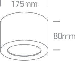 16W LED cilindro formos šviestuvas, baltas, 3000K, 12116FD/W/W - Image 3