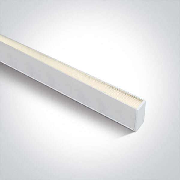 40W LED linijinės sistemos šviestuvas, baltas, 3000K