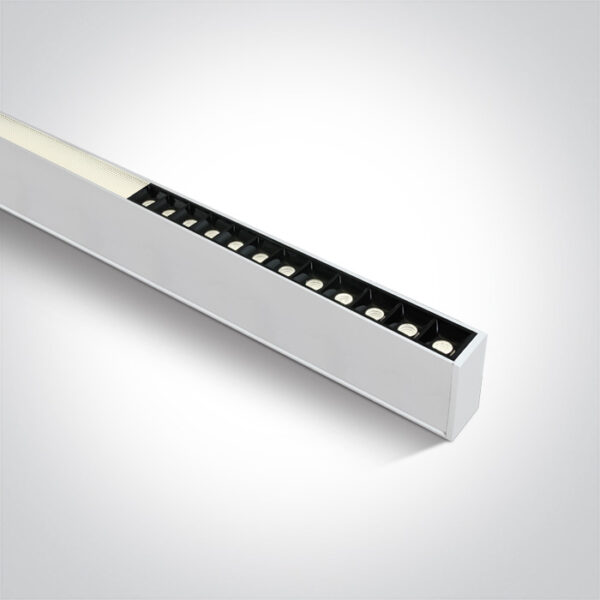 40W LED linijinės sistemos šviestuvas, baltas, 4000K