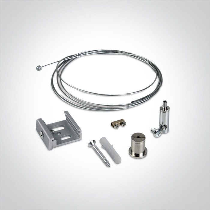 Bėgelio pakabinimo rinkinys, su 2m trosu, 41026R/W, skirtas 40003A