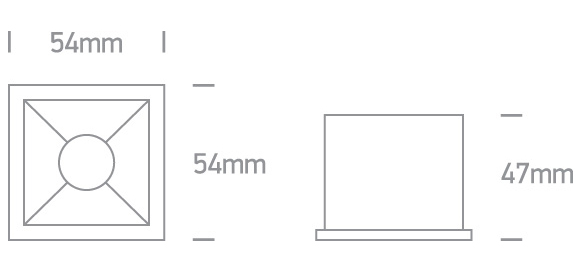 6W LED įleidžiamas šviestuvas, baltas, 3000K, 50106B/W/W - Image 2