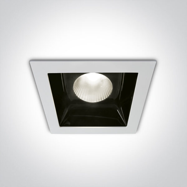 30W LED įleidžiamas šviestuvas, baltas, 4000K
