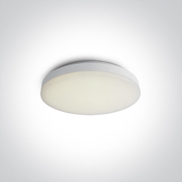 20W LED plafonas, baltas, 3000K