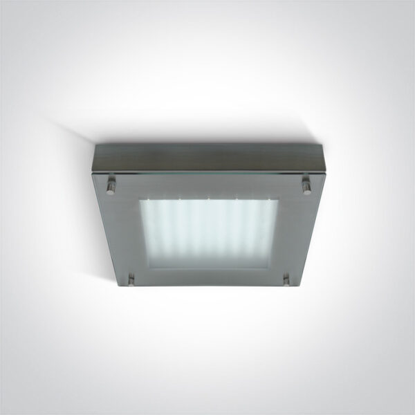 17W LED plafonas, chromo sp., 3000K