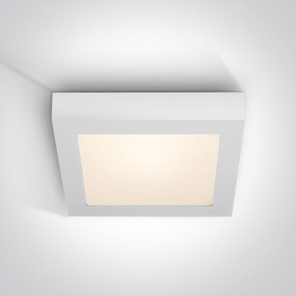 30W LED plafonas, baltas, 3000K