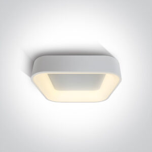 38W LED plafonas, baltas, 3000K