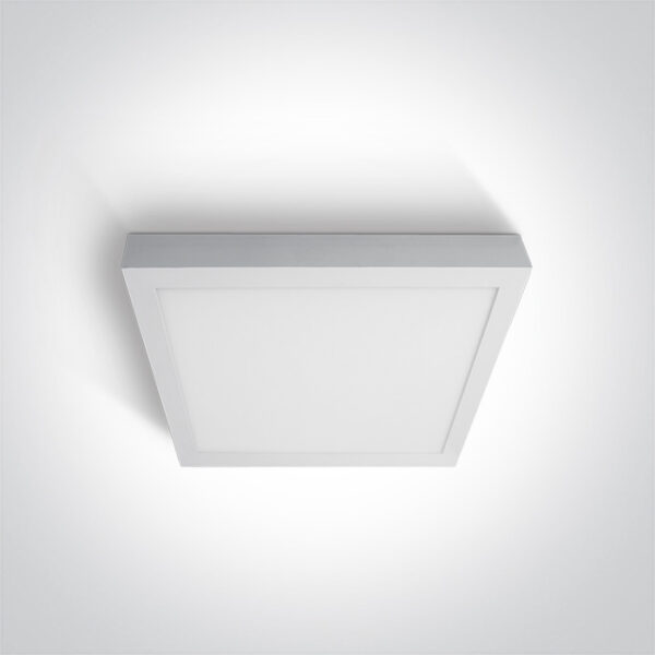 40W LED plafonas, baltas, 4000K