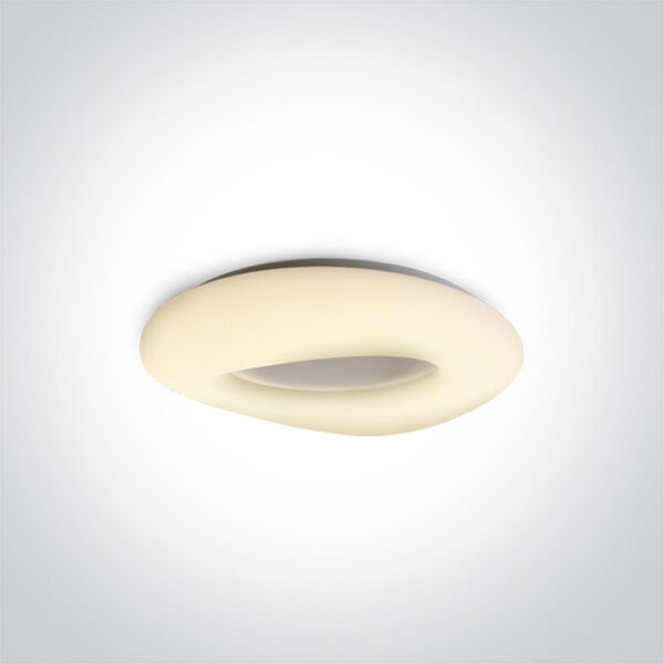 23W LED paviršinis šviestuvas, baltas, 3000K