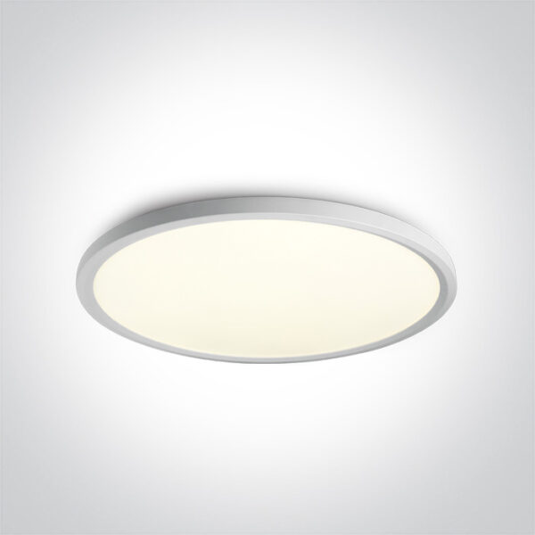 60W LED plafonas, baltas, 4000K