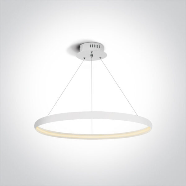 19W LED pakabinamas šviestuvas, baltas, 3000K