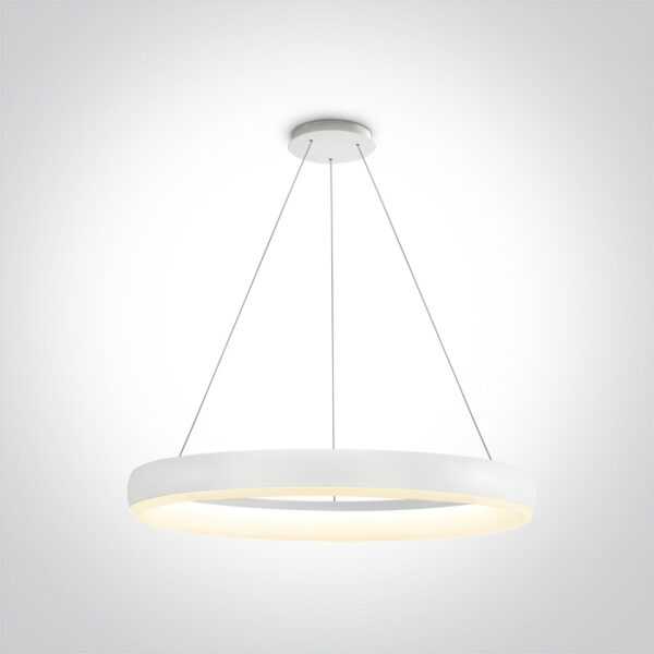 40W LED pakabinamas šviestuvas, baltas, 3000K