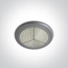 16W LED plafonas, pilkas, 4000K