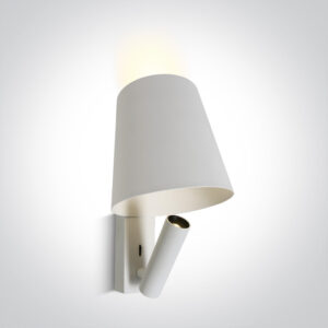 3W LED sieninis šviestuvas- skaitymo lempa, baltas, 3000K
