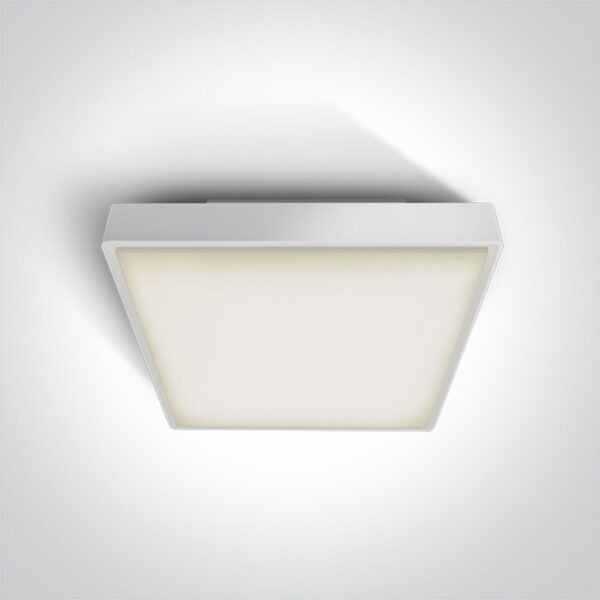 30W LED plafonas, baltas, 3000K