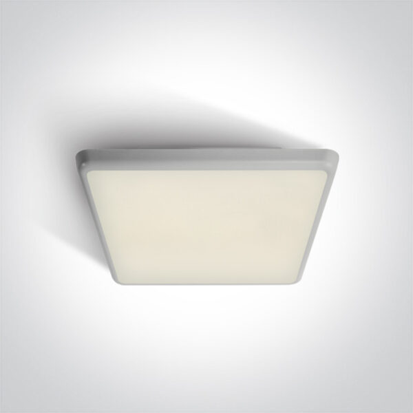 25W LED plafonas, baltas, 4000K