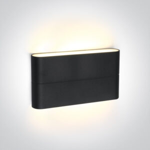 2x6W LED paviršinis lauko šviestuvas, antracito sp., 3000K