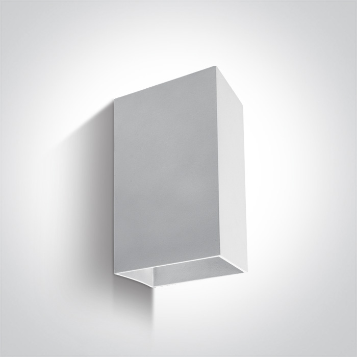 2x3W LED sieninis šviestuvas, baltas, 3000K, 67398A/W/W