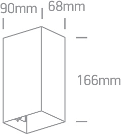 2x3W LED sieninis šviestuvas, baltas, 3000K, 67398A/W/W - Image 3