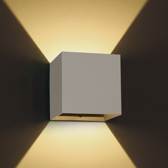 2x3W LED sieninis šviestuvas, baltas, 3000K, 67398C/W/W - Image 2