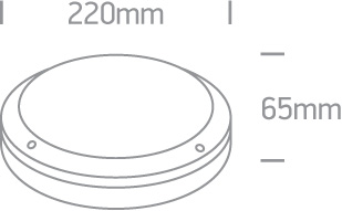 10W LED sieninis lauko šviestuvas, juodas, 3000K, 67442/B/W - Image 2