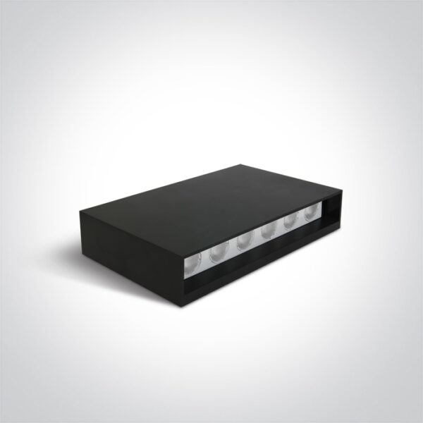 2x6W LED sieninis vidaus/lauko šviestuvas, antracito sp., 3000K - Image 2
