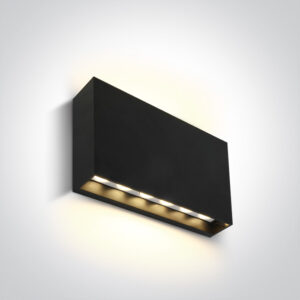 2x6W LED sieninis vidaus/lauko šviestuvas, antracito sp., 3000K