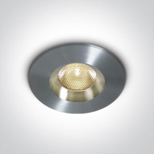 3W LED įleidžiamas šviestuvas, aliuminio sp., 3000K, IP65