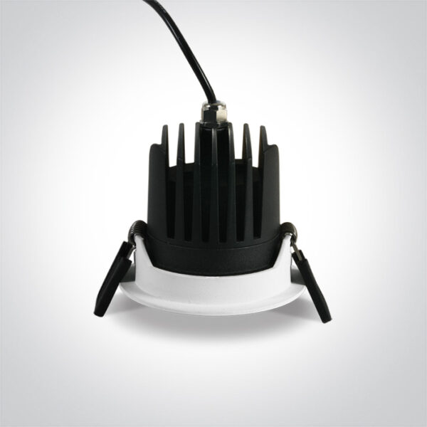 12W LED įleidžiamas šviestuvas, baltas, 3000K, IP65 - Image 2