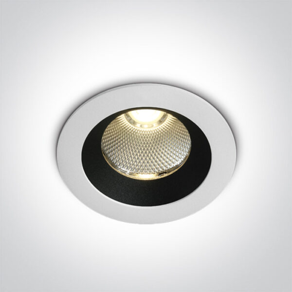 12W LED įleidžiamas šviestuvas, baltas, 3000K, IP65