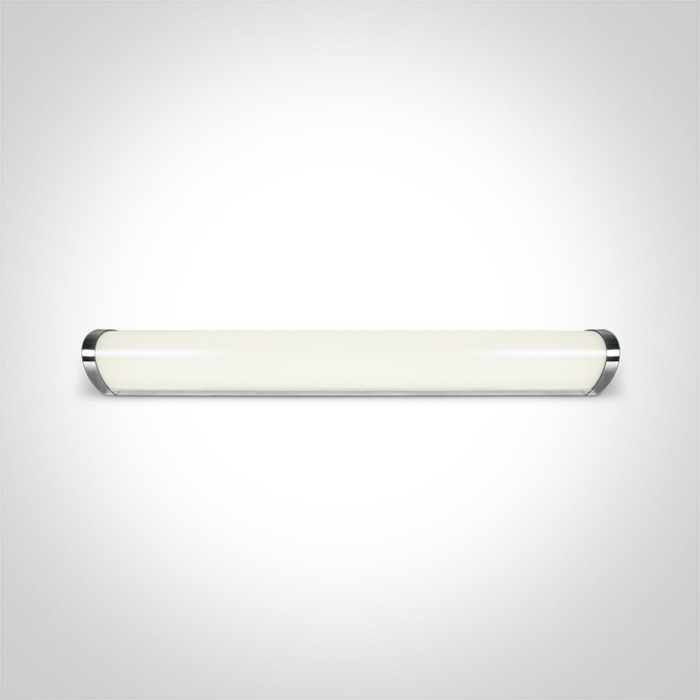 16W LED veidrodžio šviestuvas, chromo sp., 4000K. Komplektuojama su maitinimo šaltiniu.