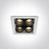 10W LED įleidžiamas šviestuvas, baltas, 3000K