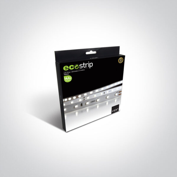 14,4W/m lanksti LED juosta, 70LED/m, 6000K, IP20, karpoma kas 10cm, 5m ritė - Image 2