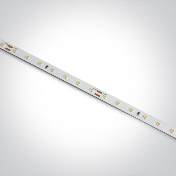 14,4W/m lanksti LED juosta, 70LED/m, 3000K, IP20, karpoma kas 10cm, 5m ritė