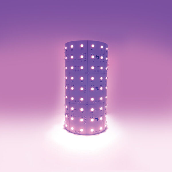 24W lanksti LED juosta, RGB+3000K, 48x24cm