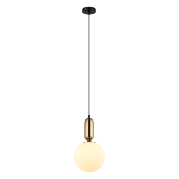 Pakabinamas šviestuvas ALDEVA, E27, sendintos bronzos sp. - Image 2