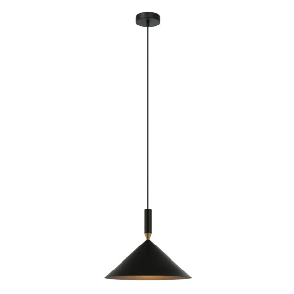 Pakabinamas šviestuvas DRELLO, E27, juodas - Image 2