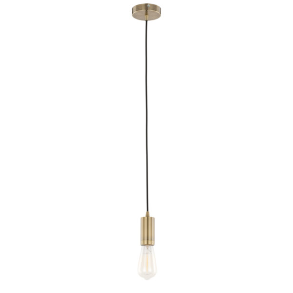 Pakabinamas šviestuvas MODERNA, E27, sendintos bronzos sp. - Image 2