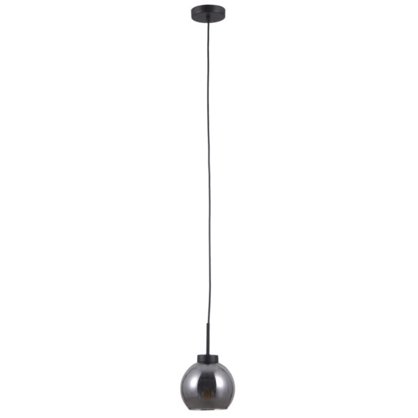 Pakabinamas šviestuvas POGGI, E27, matinės juodos sp. - Image 2