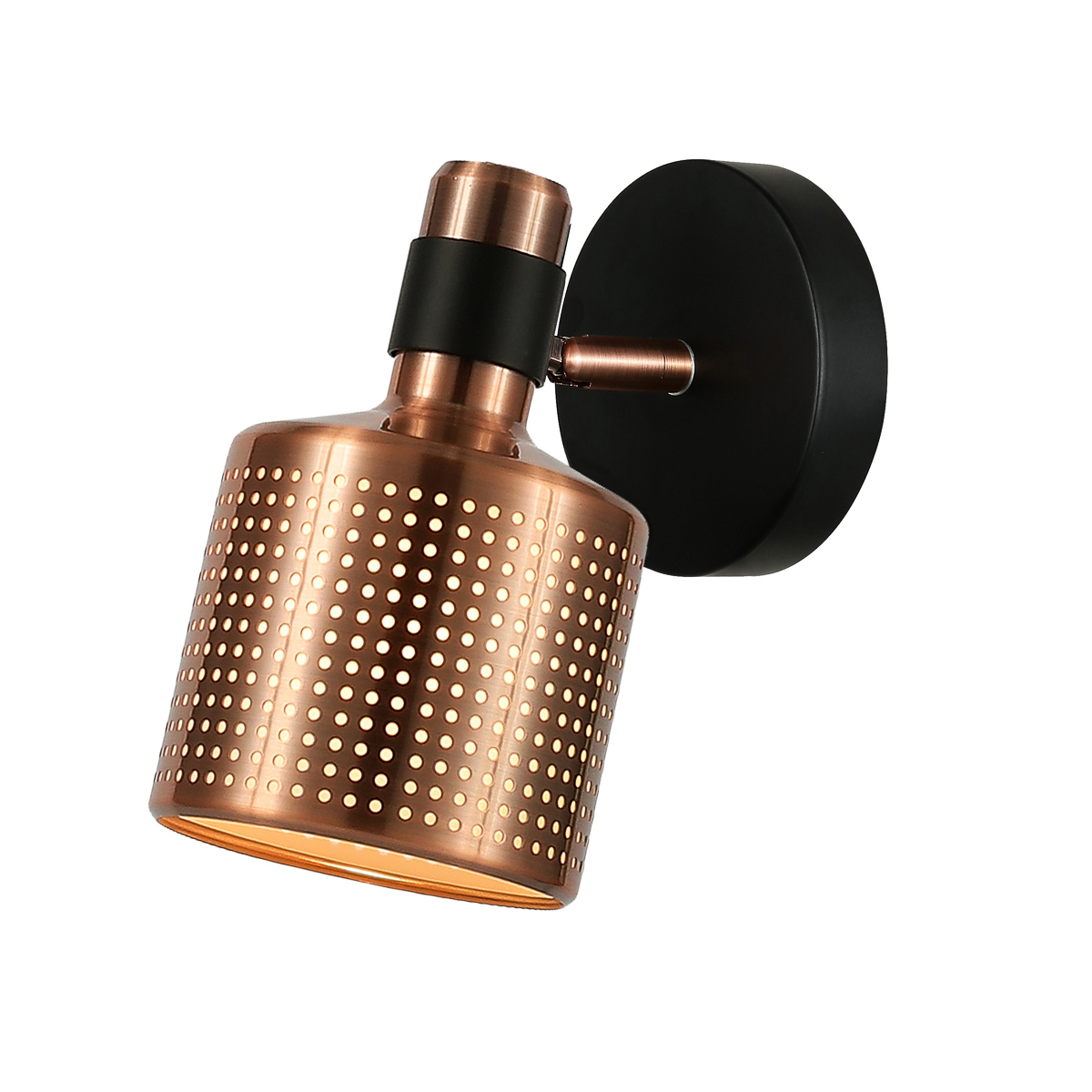 Sieninis šviestuvas RESTENZA, E27, vario sp.