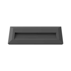 3W LED laiptų šviestuvas, juodu korpusu, IP65, 4000K