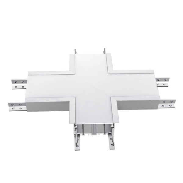 16W LED apšvietimo sistemos X formos sujungimas, baltas, 4000K