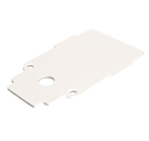 Magnetinės sistemos bėgelio OPTONICA R35 užbaigimas, baltas