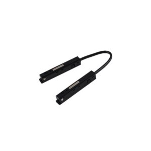 Magnetinės sistemos bėgelio OPTONICA M15 lankstus sujungimas, juodas