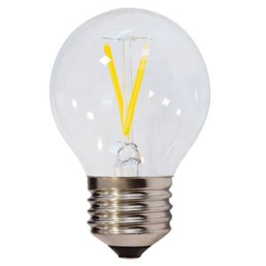 4W LED lemputė OPTONICA, E27, G45, filamentinė, 4500K(natūraliai balta)