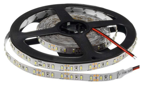 12W/m LED juosta, 60LED/m, 4000K, IP20, 12V, 5m ritė
